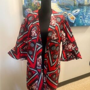 Delta Sigma Theta African Patterned Jacket